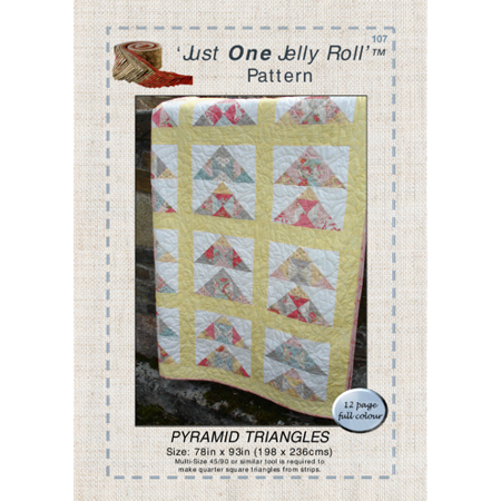 Pyramid Triangles Quilt Kit